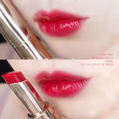 Son Lancome L'absolu Mademoiselle Shine dưỡng mềm mướt môi, màu tươi tắn. (Tester)