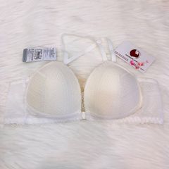 Áo ngực nữ Relax RAY004 phối ren, mút mỏng, không gọng, cài trước size XL 