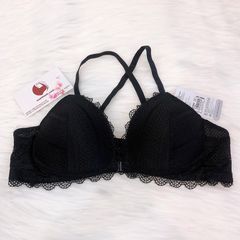 Áo ngực nữ Relax RAY004 phối ren, mút mỏng, không gọng, cài trước size XL 