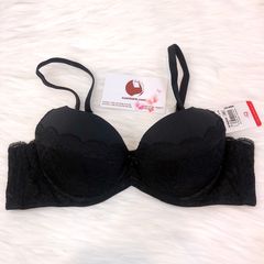 Áo ngực Nữ Relax - RTB2030 mút dày phối ren, nâng ngực gợi cảm size A80