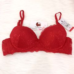 Áo ngực Nữ Relax - RTB2030 mút dày phối ren, nâng ngực gợi cảm size A80