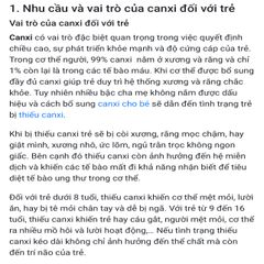Viên uống Canxi+ Vitamin K & D3 tăng chiều cao, xương khớp chắc khoẻ - 100 viên.