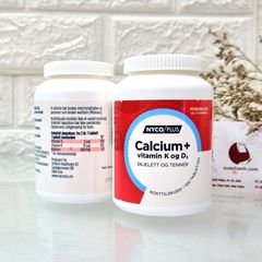 Viên uống Canxi+ Vitamin K & D3 tăng chiều cao, xương khớp chắc khoẻ - 100 viên.