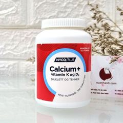 Viên uống Canxi+ Vitamin K & D3 tăng chiều cao, xương khớp chắc khoẻ - 100 viên.