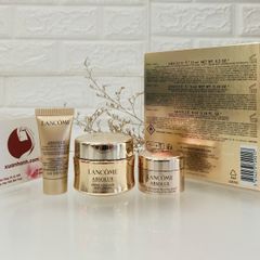 Set Lancome Absolue dưỡng ẩm chống lão hóa cao cấp cho mặt & mắt