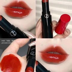 Son Giorgio Armani Lip Power Long Wear Vivid Color #405 Sultan - đỏ gạch, unbox