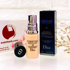 Kem nền Dior Forever Skin Glow 24h bền màu, che phủ tốt và căng mịn, 5ml (new)