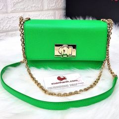 Túi Furla 1927 Skulderveske da thật căng mịn, #GREEN thời trang - TẶNG COMBO QUÀ HOT