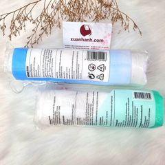 Bông tẩy trang Kiwi, Rema 1000 Bomulls-Pads 100% cotton mềm mại, dịu nhẹ, 80pcs