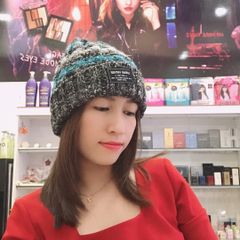 Mũ len Hàn trend thu đông, mẫu trơn unisex cá tính, dễ phối đồ.