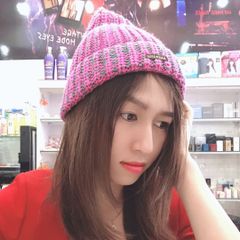 Mũ len Hàn trend thu đông, mẫu trơn unisex cá tính, dễ phối đồ.