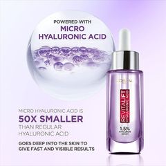 Tinh chất L'oreal Revitalift Filler bổ sung ẩm, làm căng đầy và chống lão hóa, 30ml