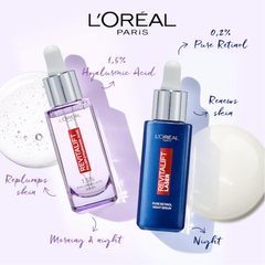 Tinh chất L'oreal Revitalift Filler bổ sung ẩm, làm căng đầy và chống lão hóa, 30ml