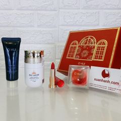 Set phấn nước chống nắng OHUI Day Shield Smart Pumping SPF50+/PA+++ bảo vệ, đều màu da, limited