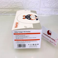 Khẩu trang y tế kháng khuẩn Hamita cho bé với họa tiết đáng yêu, 3 lớp chuẩn y tế, 50 cái - Mua 2 Tặng 1