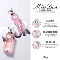 Nước hoa Dior Miss Dior Roller-Pearl dạng lăn, mùi hương ngọt ngào nữ tính - Tester 20ml