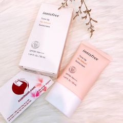 Kem chống nắng Innisfree Tone Up No Sebum Sunscreen SPF50+/PA++++, 50ml