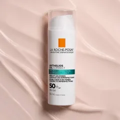 Kem chống nắng La Roche Posay Anthelios Oil Correct cho da dầu, dễ nổi mụn, 50ml (THANH LÝ)