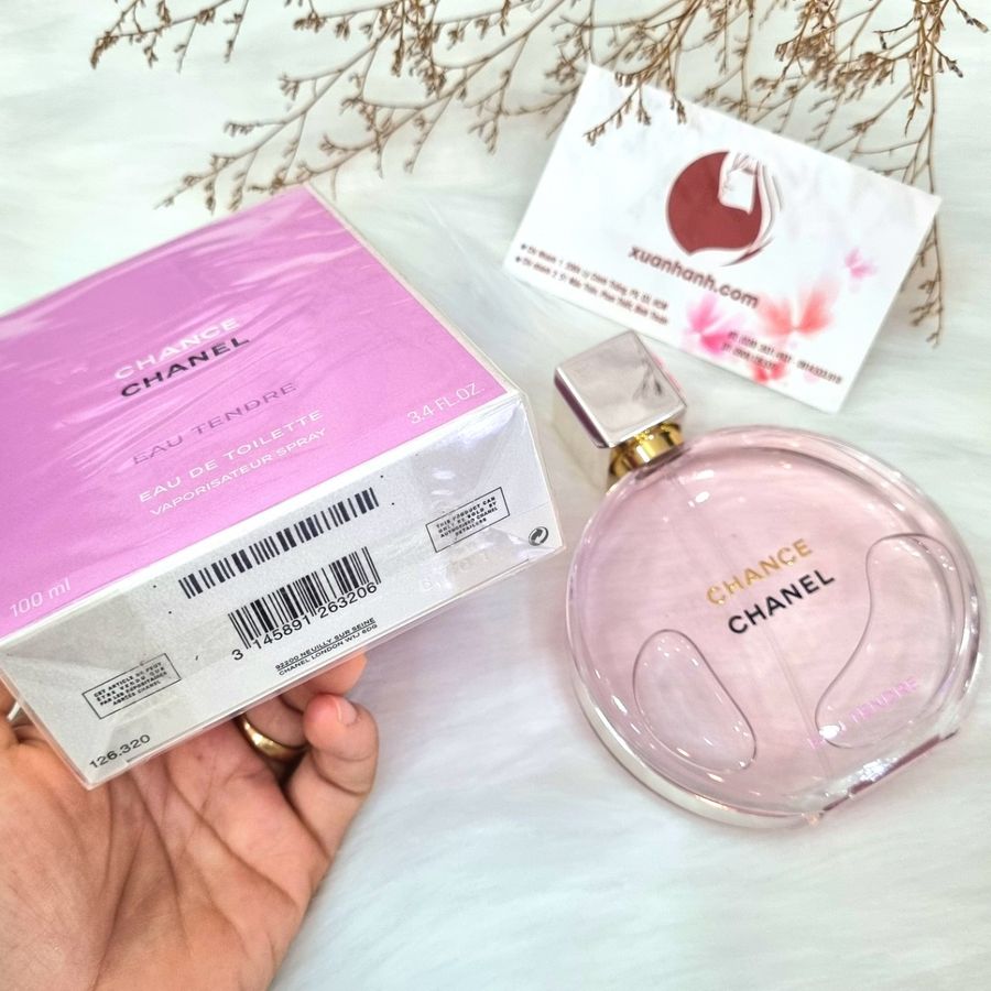 Nước hoa Chanel Chance Eau Tendre thanh lịch và nữ tính - EDT, 100ml