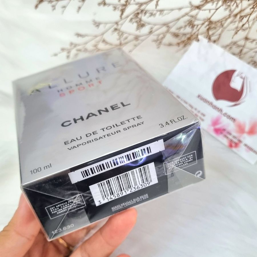 Nước hoa nam Chanel Allure Homme Sport tươi mát, hiện đại - EDT, 100ml