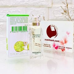 Nước hoa Hermes Un Jardin Sur Le Nil hương sen thuần tinh khiết - EDT, 7.5ml
