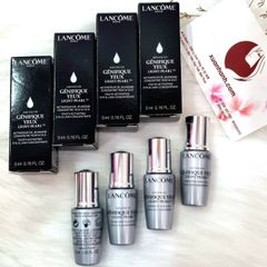Combo 4 tinh chất Lancome Genifique Yeux Light-Pearl đầu bi massage trẻ hóa vùng mắt, 5mlx4