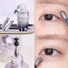 Combo 4 tinh chất Lancome Genifique Yeux Light-Pearl đầu bi massage trẻ hóa vùng mắt, 5mlx4