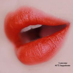 Son Lancome L'absolu Rouge Cream #172 Impatiente cam ánh đỏ trẻ trung