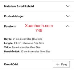 Túi Even & Odd nữ tính, hiện đại và tinh tế cho phái đẹp, #7156 - Grey (HOT)