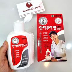 Dầu nóng Antiphlamine làm nóng, giữ ấm, giảm đau xương khớp, 100ml