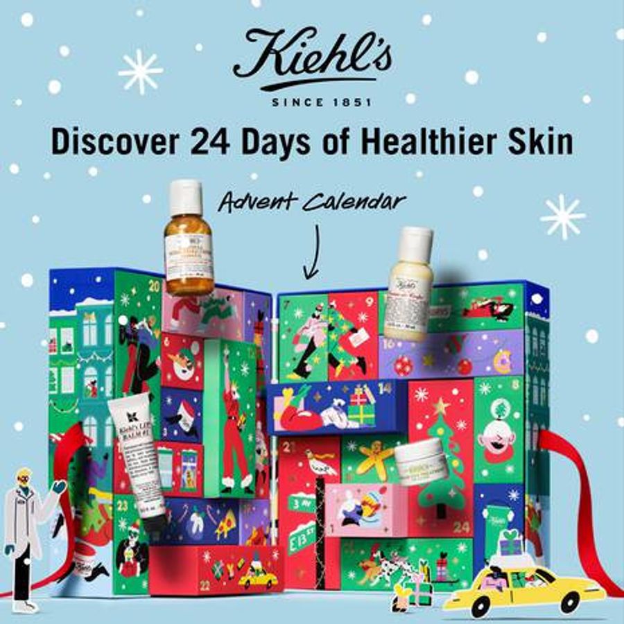 Trọn bộ giftset Kiehl's X MARYLOU FAURE độc đáo, tươi mới - Limited 24 sản phẩm