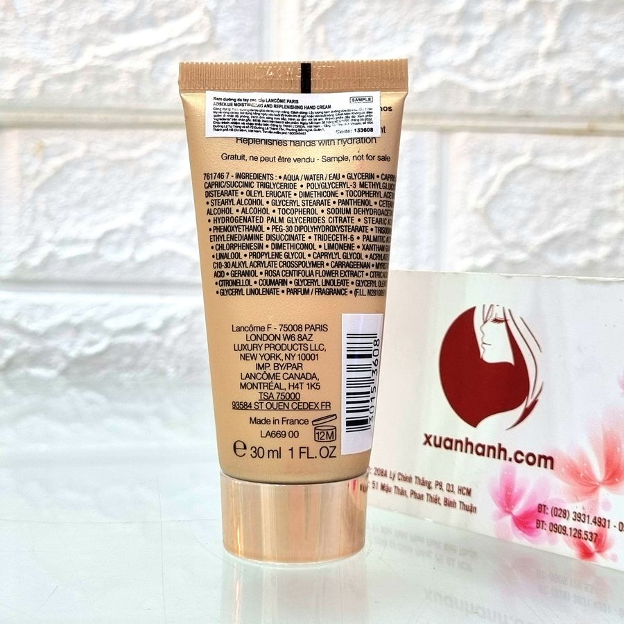 Kem dưỡng da tay Lancome Absolue Moisturizing trẻ hóa và mềm mượt - 30ml (HOT HIT)