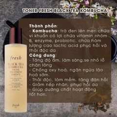 Nước thần Fresh Kombucha Facial Treatment Essence chống lão hóa, sáng mịn da.