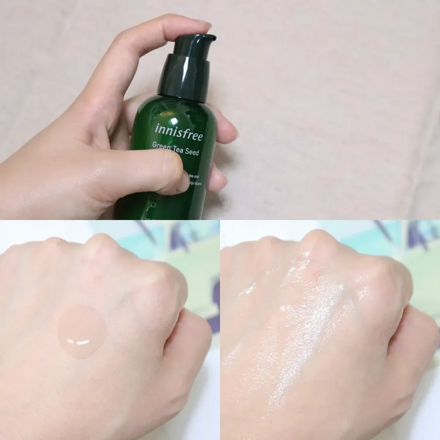 Tinh chất Innisfree Green Tea Seed - chiết xuất trà xanh giảm mụn, sáng da, 80ml