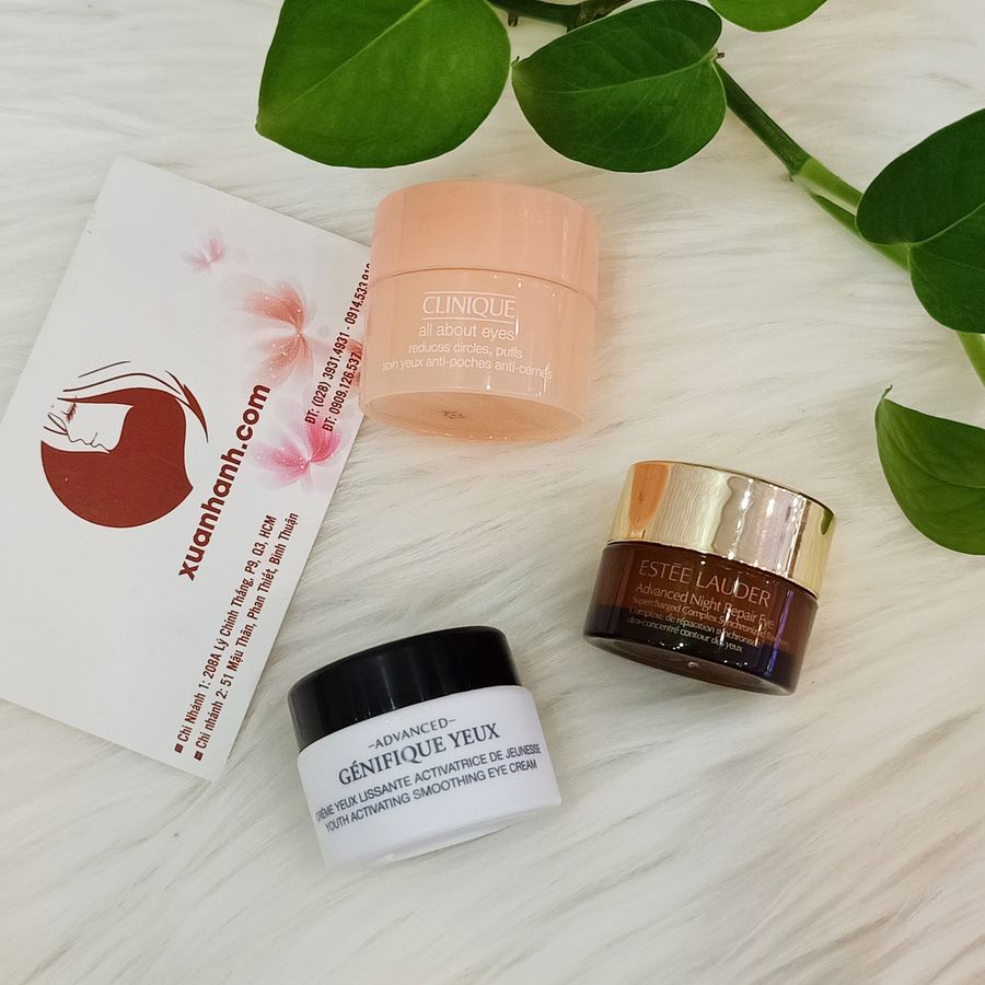 Combo 3 loại kem dưỡng mắt đình đám, đánh bay thâm - bộng - nhăn cho đôi mắt trẻ khỏe.