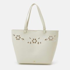 Túi Anna Field form công sở, màu sắc sang trọng cùng hoa văng thêu tinh tế, #2733 - Beige