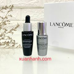 Giftset Lancome Genifique 2sp dưỡng phục hồi trẻ hóa da cho cả mặt và mắt (HOT)