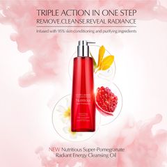 Dầu tẩy trang Estee Lauder Nutritious Super-Pomegranate sạch dịu nhẹ và sáng da, 30ml 