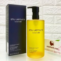 Dầu tẩy trang Shu Uemura Botanic gốc thực vật cao cấp, sạch sâu và dịu nhẹ da, bigsize 450ml