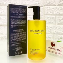 Dầu tẩy trang Shu Uemura Botanic gốc thực vật cao cấp, sạch sâu và dịu nhẹ da, bigsize 450ml