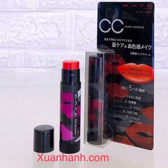 Son dưỡng có màu Kanebo Kate CC Lip Cream SPF8/PA+, #04 cam tươi trẻ