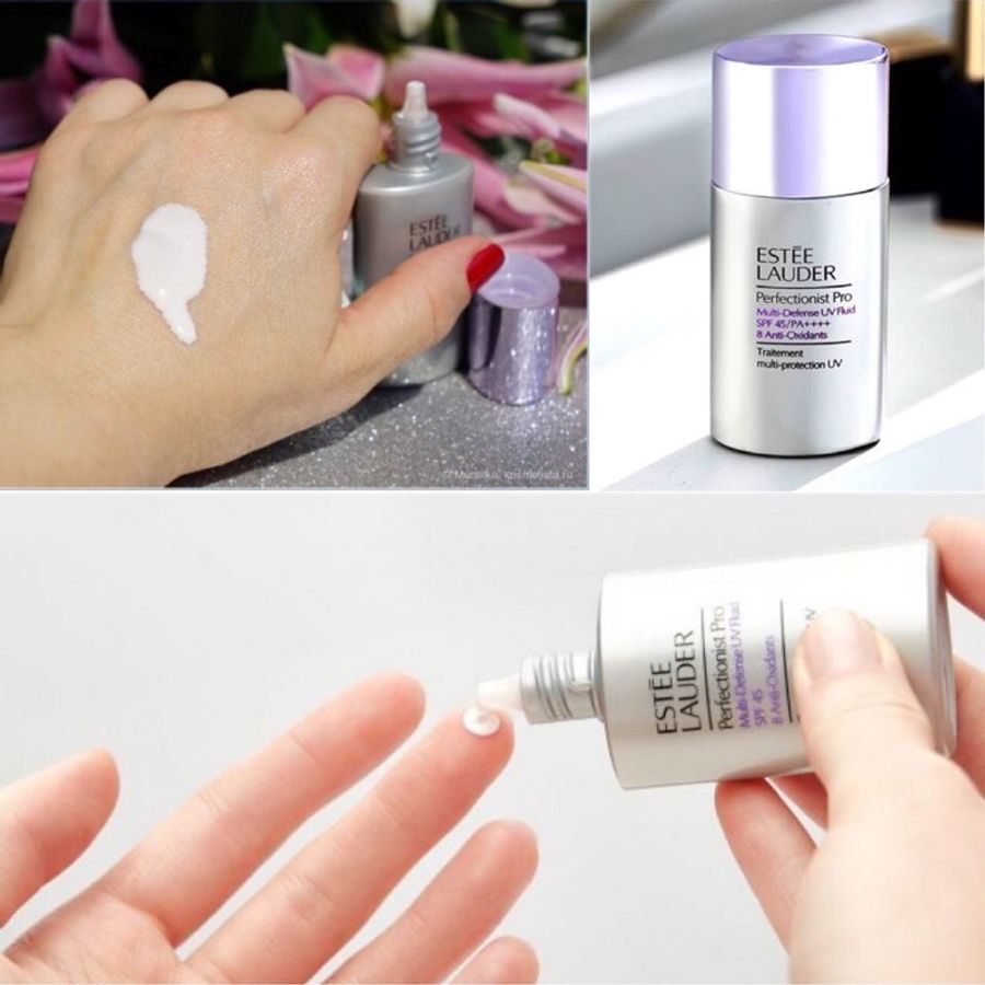 Set Estee Lauder Serum Perfectionist Pro Vitamin C + Kem chống nắng Perfectionist Pro UV SPF45+ (new)
