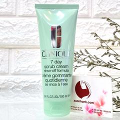 Tẩy tế bào chết Clinique 7 Day Scrub Cream sạch mịn da, trị và ngừa mụn cám - 100ml