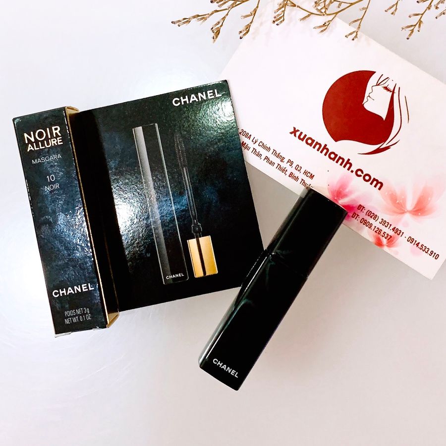 Mascara Chanel Noir Allure dày, dài, cong và định hình mi tuyệt đẹp, 3g (New)