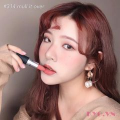 Son MAC Powder Kiss Lipstick #314 Mull It Over cam nude rất Tây, sang trọng