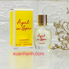 Set nước hoa Lanvin Paris ngọt ngào, tươi mới và quyến rũ, 5 tone mùi Hot Hit (NEW)