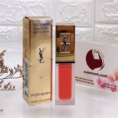 Son kem lì Yves Sant Laurent Tatouage Couture, cam san hô #17 Unconventional Coral