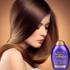 Dầu xả Biotin & Collagen Conditioner giảm gãy rụng, mềm mượt, bồng bềnh - 385ml