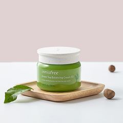 Kem dưỡng Innisfree Green Tea Balancing Cream EX - dưỡng ẩm kiềm dầu, sáng mịn da.