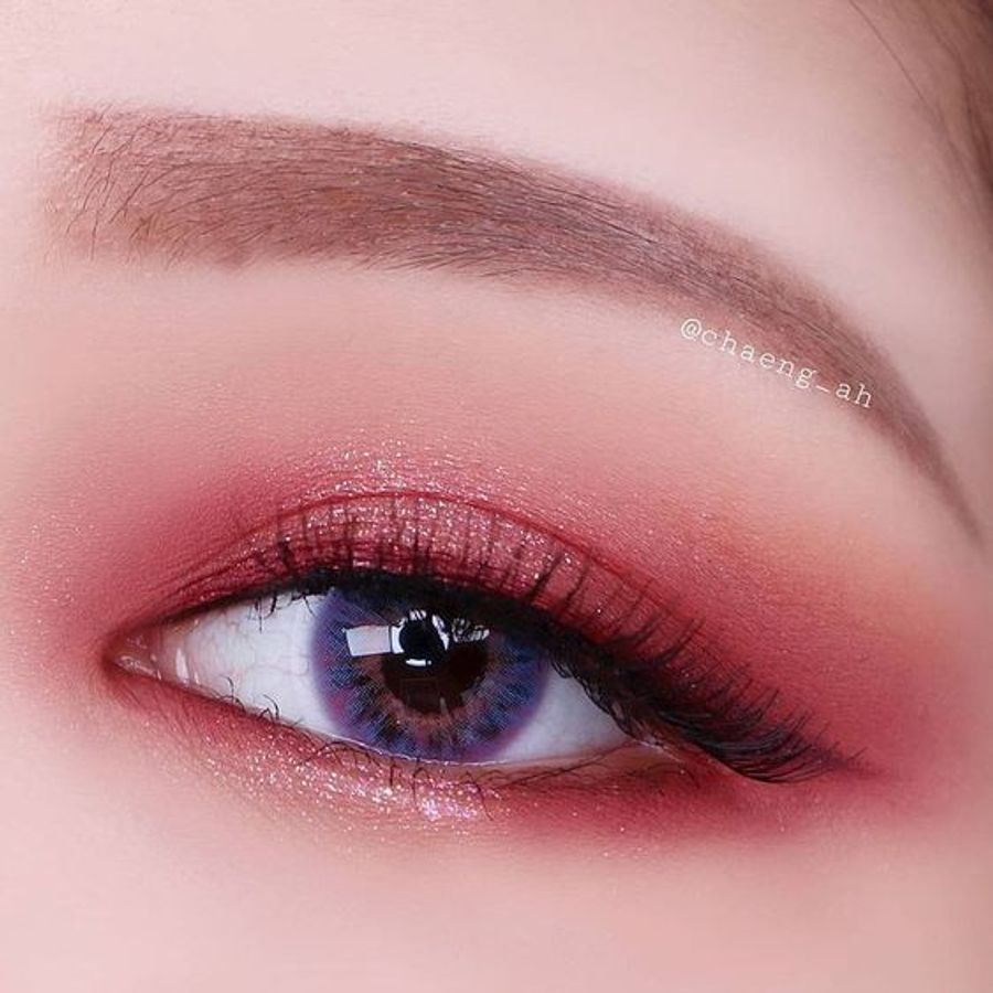 Phấn mắt Kanebo Kate Deep Shiny Eyes tone màu hồng tự nhiên, tươi trẻ, #PK-1
